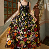 Drama in Bloom Maxi Dress