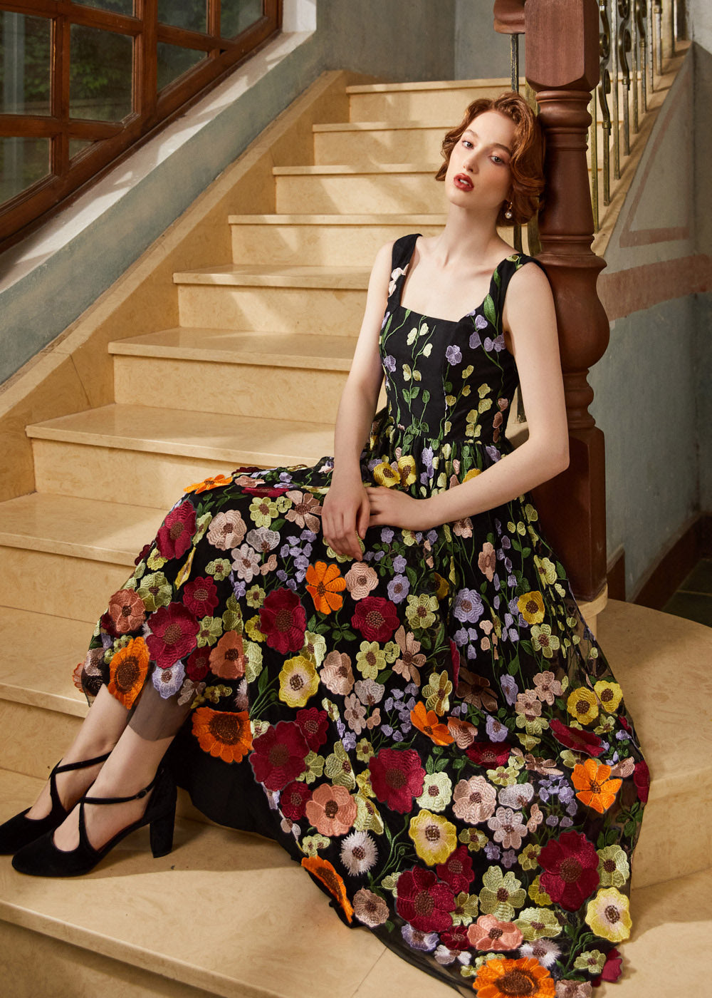 Drama in Bloom Maxi Dress – ModCloth