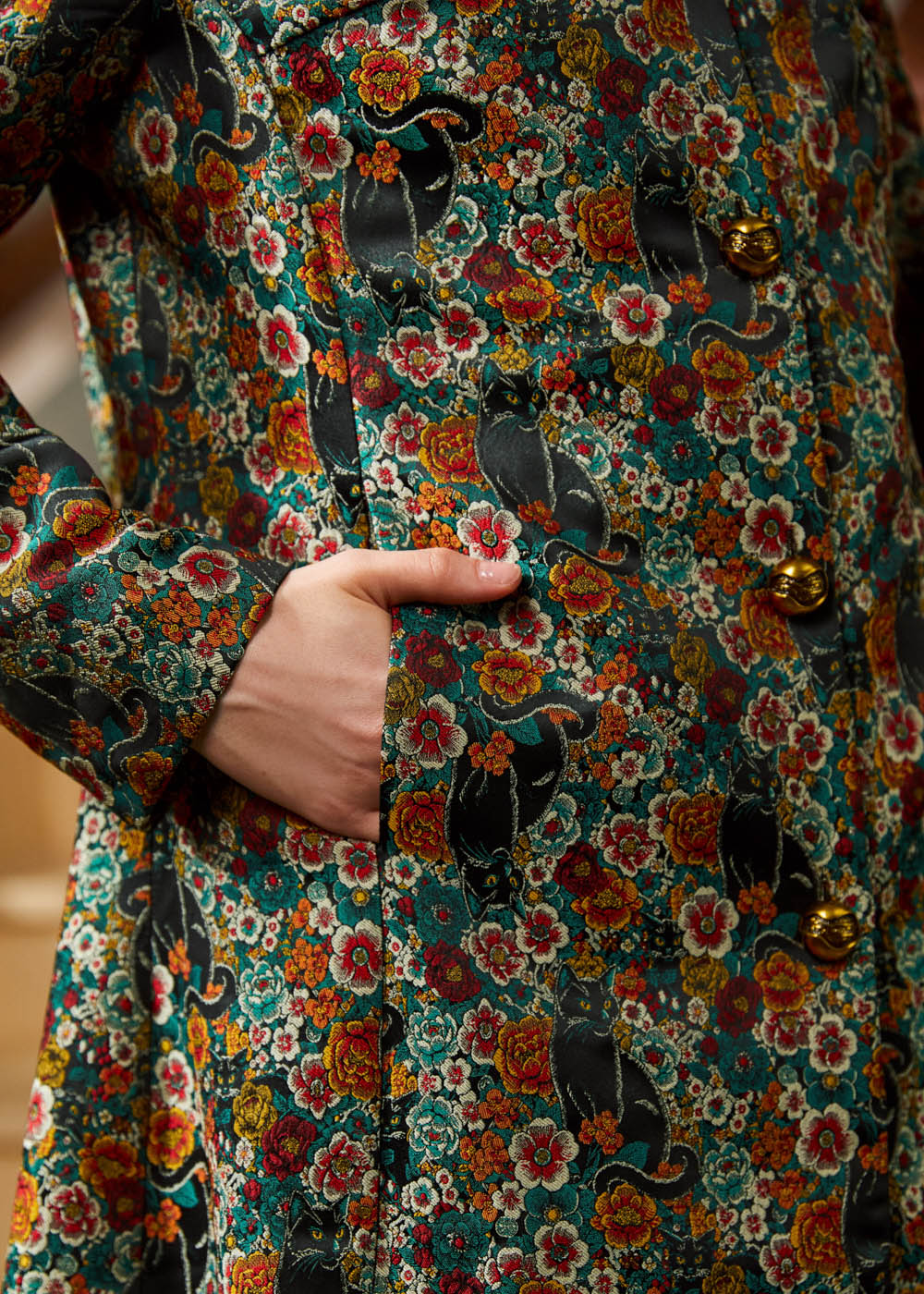 Timeless Brocade Midi Coat – ModCloth