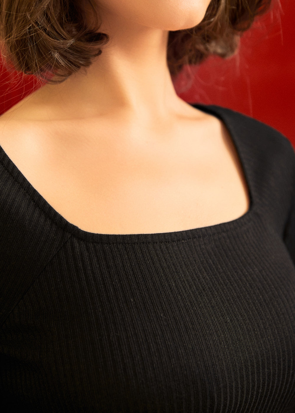 The Metro Muse Square-Neck Top (Final Sale)