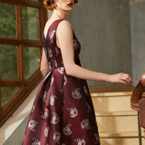 The Purrfectly Poised Fit & Flare Dress