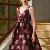 The Purrfectly Poised Fit & Flare Dress