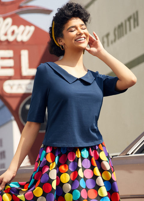 Properly Playful Collared Tee