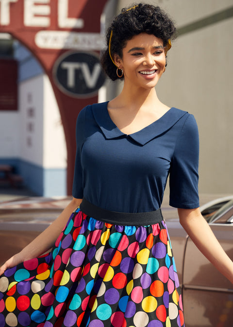 Properly Playful Collared Tee