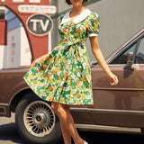 Served With a Smile Fit & Flare Dress