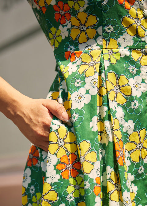 Served With a Smile Fit & Flare Dress