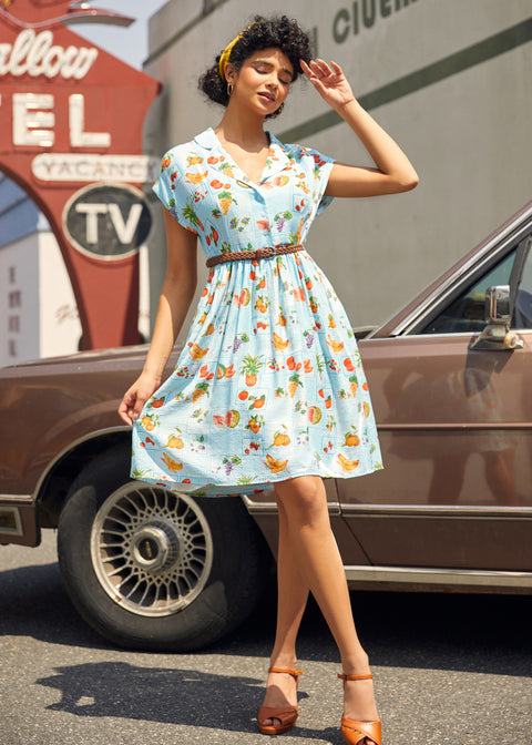 Waist Side Story Fit & Flare Dress