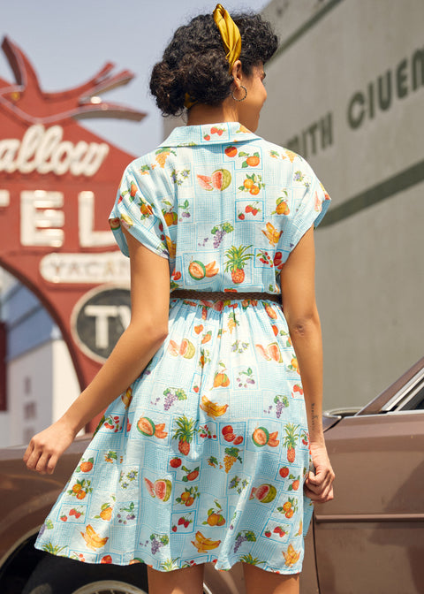 Waist Side Story Fit & Flare Dress