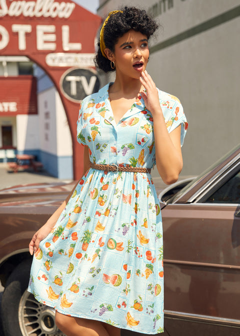 Waist Side Story Fit & Flare Dress