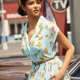 Waist Side Story Fit & Flare Dress