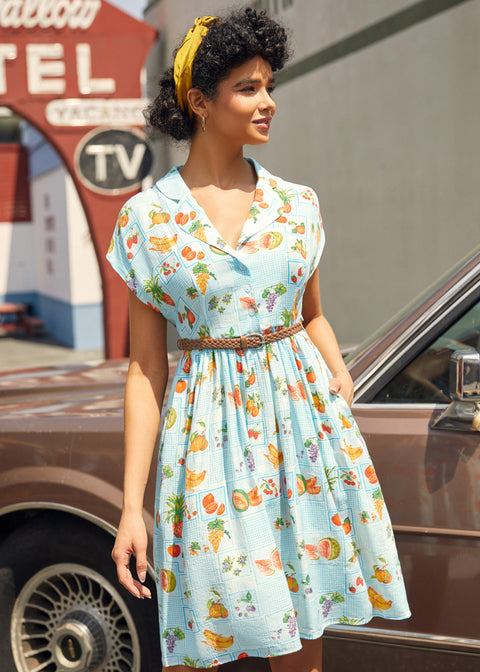 Waist Side Story Fit & Flare Dress