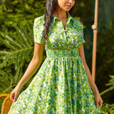 Twirl Power Fit & Flare Dress