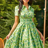 Twirl Power Fit & Flare Dress
