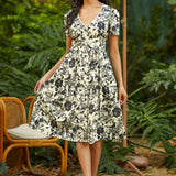 Plot Twist Fit & Flare Dress