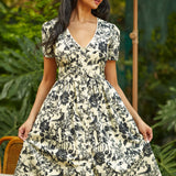 Plot Twist Fit & Flare Dress