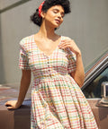 vintage print flare dress customer reviews Such a Vintage Find Fit & Flare Dress in Love Notes, Size M