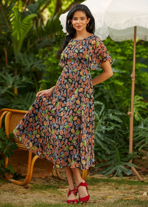 Stay for One More Sunset Midi Dress