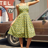 Petal to the Metal Fit & Flare Dress