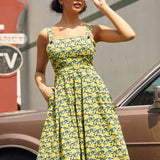 Petal to the Metal Fit & Flare Dress