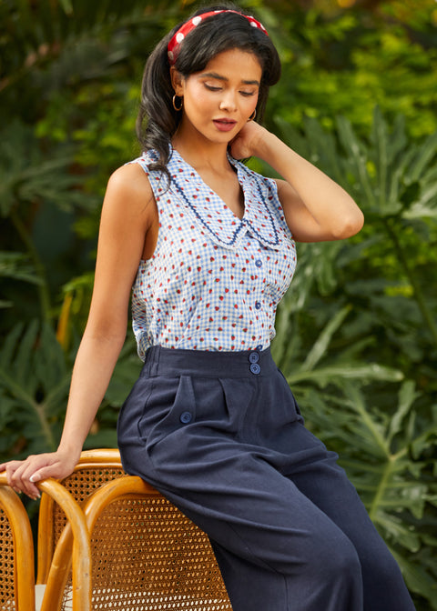 The Rickrack and Roll Blouse