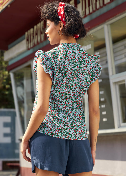 Buttoned & Beloved Sleeveless Top