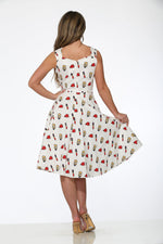Lipstick Swing Dress