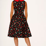 Black Cherry Swing Dress