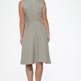 Gingham Swing Dress