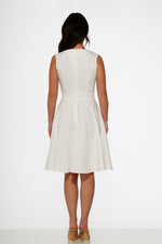 White Jenny Swing Dress