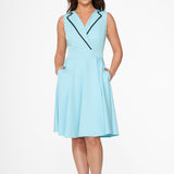 Blue Jenny Swing Dress