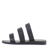 Trigg Leather Flat Slides