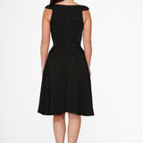 Black Occasional Swing Dress