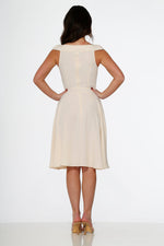 Off White Occasional Swing Dress