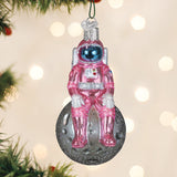Pink Astronaut Ornament