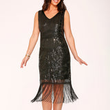 Black Flapper Dress