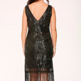 Black Flapper Dress