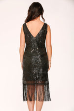 Black Flapper Dress