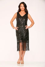 Black Flapper Dress