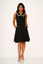 Black & White Swing Dress