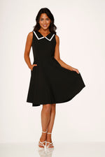 Black & White Swing Dress