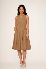 Camel Swing Dress