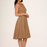 Camel Swing Dress
