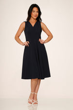 Navy Blue Swing Dress