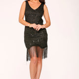 Black Flapper Dress