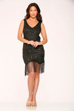 Black Flapper Dress