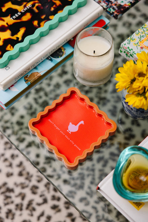 Lacquer Tray: Don't Forget Your Keys Silly Goose
