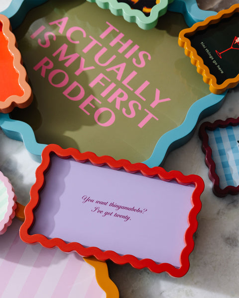 Lacquer Tray: Thingamabobs? I've Got 20