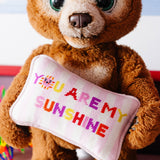 Needlepoint Pillow - You Are My Sunshine