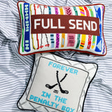 Needlepoint Pillow - Full Send
