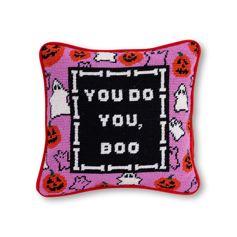 Needlepoint Pillow - You Do You Boo